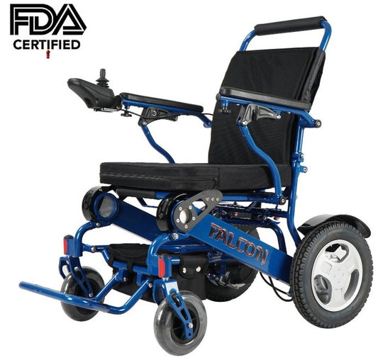 Falcon Portable Electric Chair with Reclining Backrest